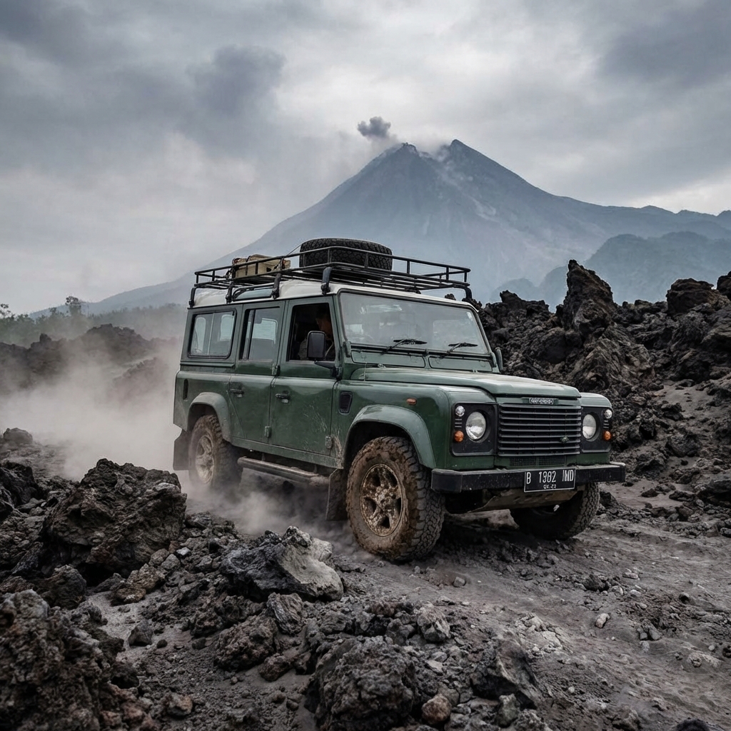 Lava Trekking by Landy